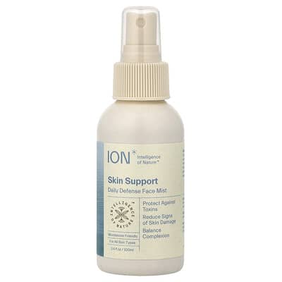 Спрей для лица Skin Support, Daily Defense, Для всех типов кожи, 3.4 fl oz (100 ml)