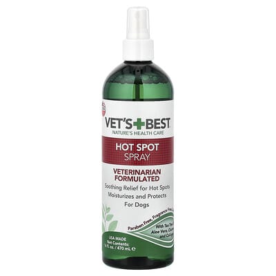 Спрей Hot Spot для собак, 16 fl oz (470 ml)