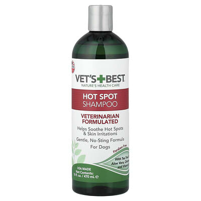 Шампунь Hot Spot для собак, 16 fl oz (470 ml)