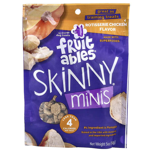 Skinny Minis®, Dog Treats, Rotisserie Chicken, 5 oz (141 g)
