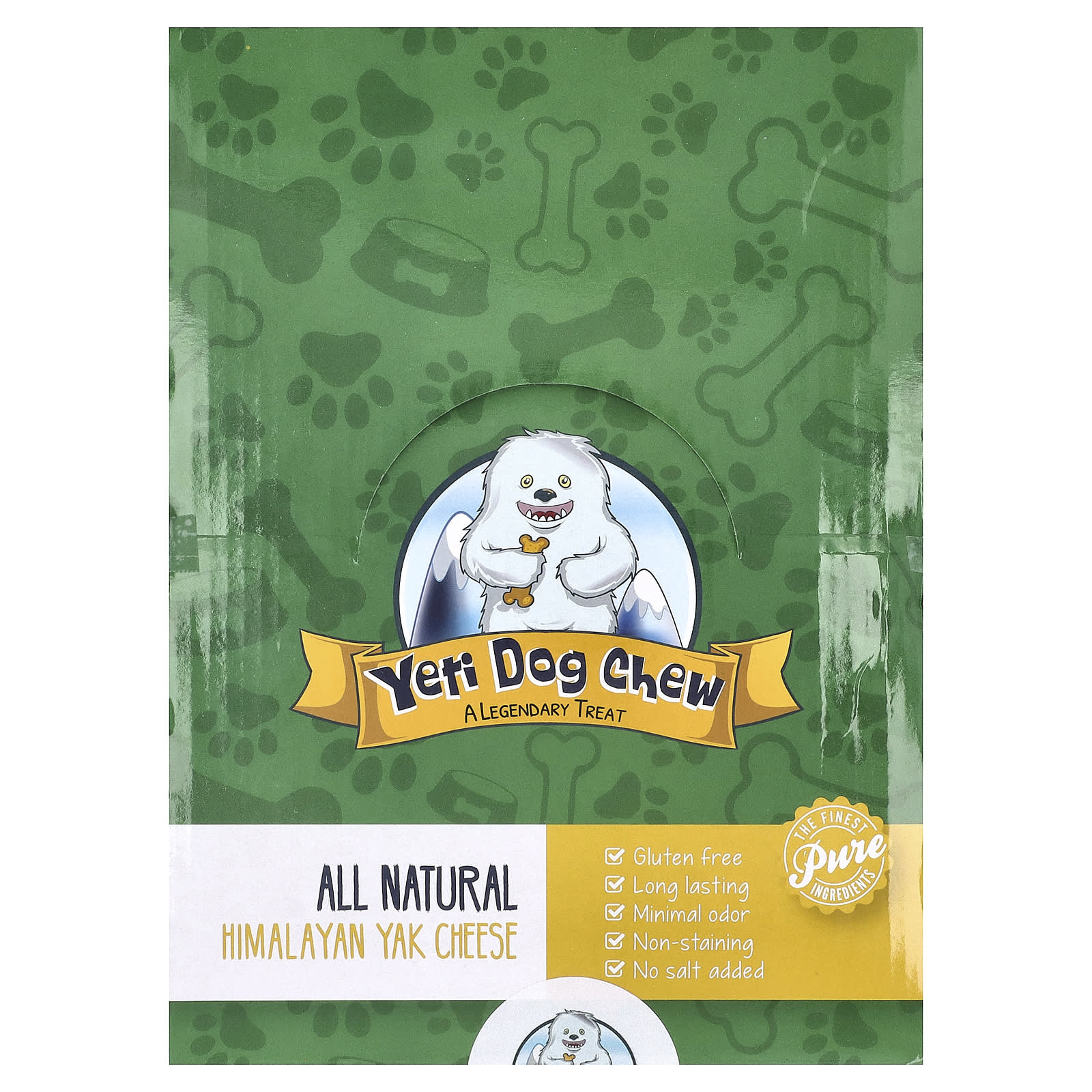 Сыр из гималайского яка Yeti Dog Chew для собак, Large, 3 lbs