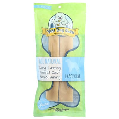 Yeti Dog Chew Лакомство для собак до 55 Lbs, 2 шт, 7 oz (200 g)