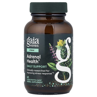 Adrenal Health®, Daily Support, 60 Liquid Phyto-Caps®