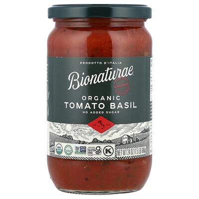 Bionaturae™ Органический томатный базилик 24 oz (680 g)