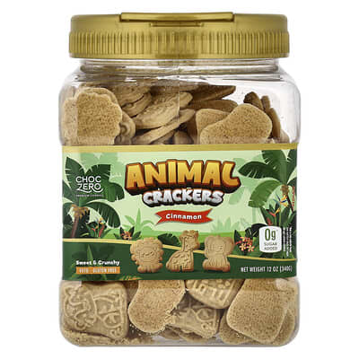 Animal Crackers, Cinnamon, 12 oz (340 g)