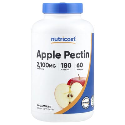 Пектин Apple Nutricost 180 капсул