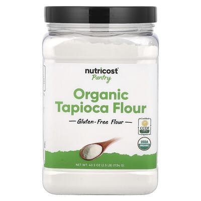 Nutricost органическая мука тапиоки, 40.5 oz (1,134 g)