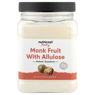 Подсластитель Pantry, Monk Fruit с Allulose, 22.7 oz (635 g)