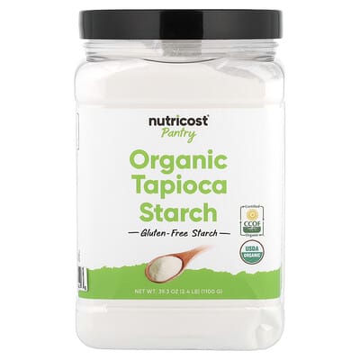 Органический крахмал тапиоковый Nutricost, 39.3 oz (1,100 g)
