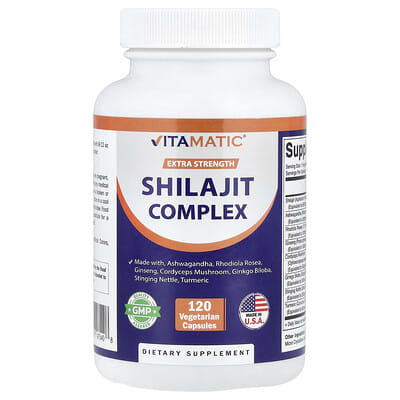 Shilajit Complex, 120 вегетарианских капсул