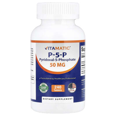 P-5-P, 50 mg, 240 Tablets