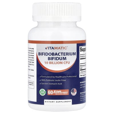 Vitamatic Bifidobacterium Bifidum 60 DRcaps® Hypromellose капсулы
