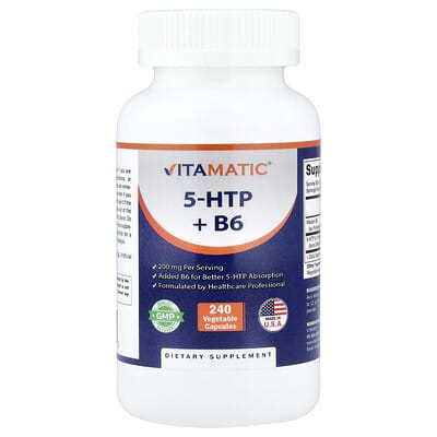 5-HTP + B6, 240 вегетарианских капсул