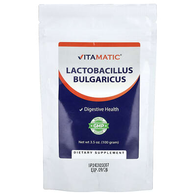Lactobacillus Bulgaricus, 3.5 oz (100 g)