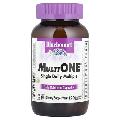 MultiONE®, ежедневный мультивитаминный комплекс, 120 растительных капсул