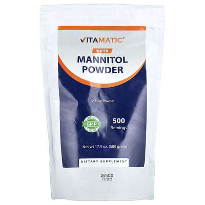 Super Mannitol Powder, 17.9 oz (500 g)