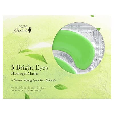 Гидрогелевые маски для глаз Bright Eyes, 5 шт., 0.28 oz (8 g) каждая