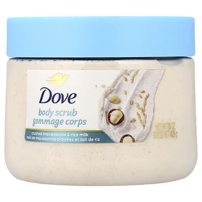 Body Scrub, Crushed Macadamia & Rice Milk, 15 oz (425 g)