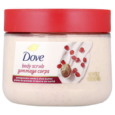 Body Scrub, Pomegranate Seeds & Shea Butter, 15 oz (425 g)
