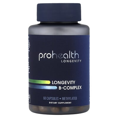 Longevity B-Complex, 60 капсул