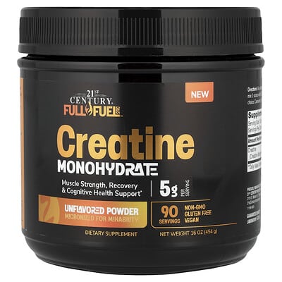 Full Fuel 365™, Creatine Monohydrate, Unflavored, 16 oz (454 g)