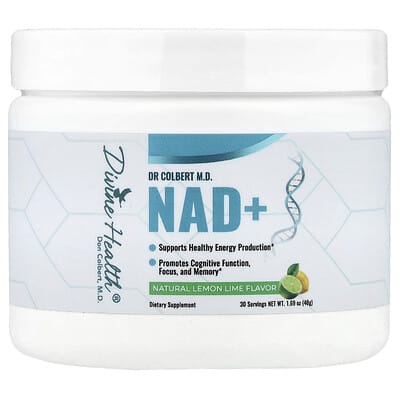 Dr. Colbert M.D., NAD+, лимон-лайм, 1.69 oz (48 g)