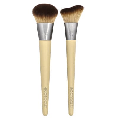 Набор кистей EcoTools Blush + Highlight, 2 шт.