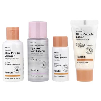 Набор сывороток Hanskin Glow Skin On the Go 4 Piece Set