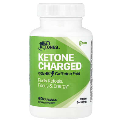 Ketone Charged, goBHB®, Caffeine Free , 60 Capsules