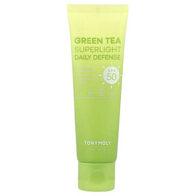 Солнцезащитный крем TonyMoly Green Tea Superlight Daily Defense, SPF 50, 1.69 fl oz (50 ml)