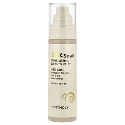TonyMoly сыворотка-мист с 24K улиткой, 3.38 fl oz (100 ml)