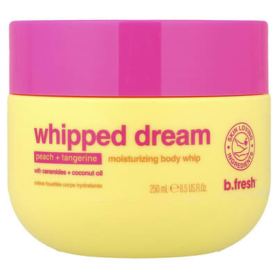 Whipped Dream, Moisturizing Body Whip, Peach + Tangerine, 8.5 fl oz (250 ml)