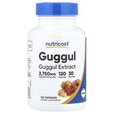 Экстракт Guggul, 120 капсул (93.75 mg per Capsule)