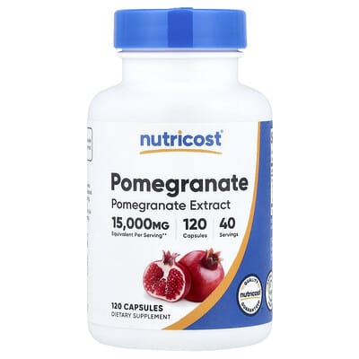 Nutricost Pomegranate, 120 капсул (333 mg на капсулу)
