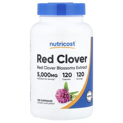 Red Clover, 120 капсул (200 mg на капсулу)