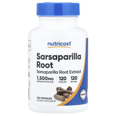 Nutricist Корень сассапариля, 120 капсул (100 mg per Capsule)