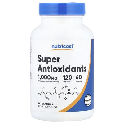 Nutricost Super Antioxidants, 120 капсул