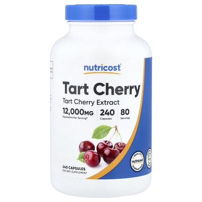 Tart Cherry, 240 капсул (400 mg per Capsule)