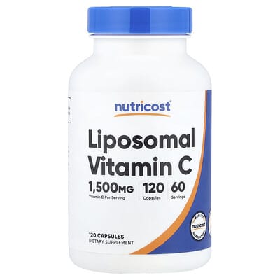 Liposomal Vitamin C, 120 Capsules (750 mg per Capsule)