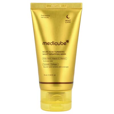 Ночная маска Medicube с коиевой кислотой и куркумой, 2.53 fl oz (75 ml)