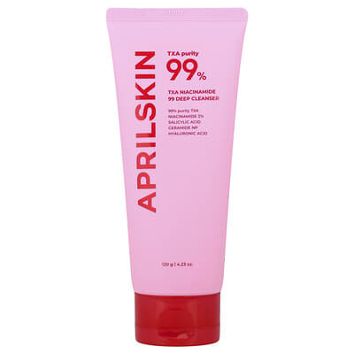 April Skin TXA Niacinamide 99 Глубоко очищающая сыворотка, 4.23 oz (120 g)