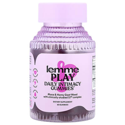 Жевательные конфеты Lemme Play, Daily Intimacy, Cherry, 60 шт.