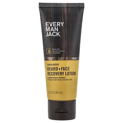 Every Man Jack Лосьон для бороды и лица Sandalwood 3.2 fl oz (95 ml)