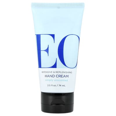 Hand Cream, Simply Unscented, 2.5 fl oz (74 ml)