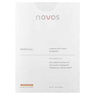 NOVOS Core смесь для долголетия, Orange, 30 пакетов