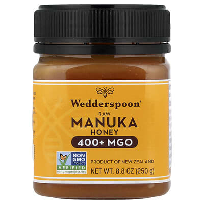 Натуральный мед Манука, MGO 400+, 8.8 oz (250 g)