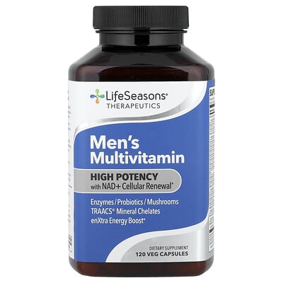 Therapeutics, Men's Multivitamin, High Potency, 120 Veg Capsules
