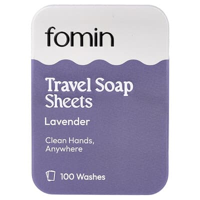 Трафиковые мыльные салфетки fomin, Lavender, 100 шт.
