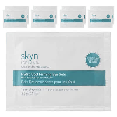 Охлаждающие гели для кожи вокруг глаз Hydro Cool Firming Eye Gels, 8 пар