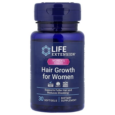 Life Extension Женское здоровье, для роста волос, 30 Softgels